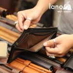 Ví da nam loại ngang mỏng gọn tiện lợi VDN041 - bên trong