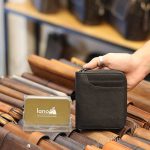 Ví da nam tiện lợi da bò có ngăn kéo khóa VDN038