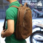 Balo da bò thời trang phong cách đựng Laptop Lano BLN12 - đeo lưng
