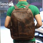 Balo da bò thời trang phong cách đựng Laptop Lano BLN12 - đeo lưng