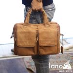 Cặp Da Thời Trang Lano CD74 - xách tay