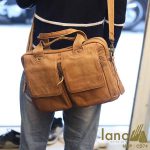Cặp Da Thời Trang Lano CD74 - đeo chéo sau lưng