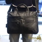 Cặp xách da bò thật thời trang công sở CD76 - đeo chéo sau lưng