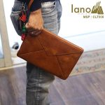 Túi cầm tay da bò thật Lano sang trọng lịch lãm CLT008 - cầm tay