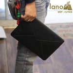 Túi cầm tay da bò thật Lano sang trọng lịch lãm CLT008 - cầm tay