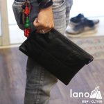 Túi da cầm tay thời trang Lano gọn nhẹ CLT009 - cầm tay