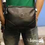 Túi đeo chéo công sở Lano da bò thời trang tiện lợi KT112 - đeo chéo