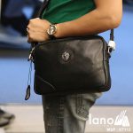 Túi đeo chéo công sở Lano da bò thời trang tiện lợi KT112 - đeo chéo