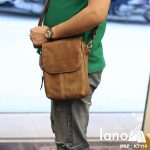 Túi đeo chéo da bò cao cấp Lano sang trọng thời trang tiện lợi KT114 - đeo chéo