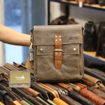 Túi đeo chéo da thật Jeep đựng iPad dạng hộp J35