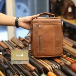 Túi đeo chéo nam Lano da thật loại nhỏ KT113
