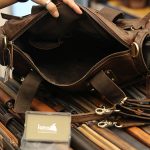 Túi trống du lịch da bò thời trang Lano cá tính TT06 - ngăn trong