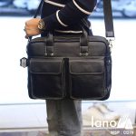 Cặp da công sở cao cấp thời trang Lano tiện lợi CD79 - đeo chéo