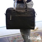 Cặp da nam Lano đơn giản cá tính CD80 - xách tay