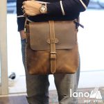 Túi Da Đeo Chéo Lano Da Sáp Cực Chất KT115 - đeo chéo