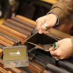 Ví da nam giá rẻ cúc bấm nhỏ gọn tiện lợi Lano VDN044 - ngăn trong