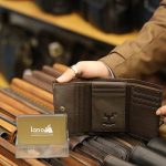 Ví da nam nhỏ gọn tiện lợi Lano VDN045 - ngăn trong