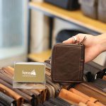 Ví nam dạng đứng da bò thật Lano VDN046 - mặt sau