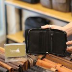 Ví nam dạng đứng da bò thật Lano VDN046 - ngăn trong