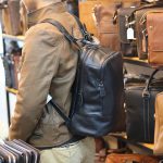 Balo mini Lano thời trang làm từ da bò thật BLN18