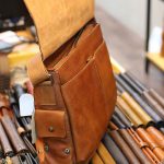 Cặp da nam đeo chéo Lano sang trọng nam tính CD85 2 ngăn phụ phía trước