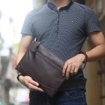 Túi cầm tay nam da bò mẫu mới 2019 CLT14