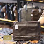 Túi da nam cầm tay Lano đơn giản tiện dụng CLT13