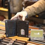 Ví da nam Lano mẫu mới 2019 kiểu dáng sang trọng VDN048 bên trong