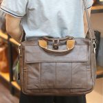 Cặp Da Nam Cao Cấp Đựng Laptop 14" Lano CD91