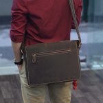 Cặp túi da nam đeo chéo đựng Macbook Laptop 13 inch CD92