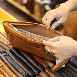 Túi Clutch câm tay nam da bò thật cao cấp Lano CLT19