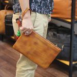 Túi Clutch câm tay nam da bò thật cao cấp Lano CLT19