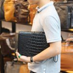 Túi Clutch cầm tay nam da cá sấu 100% hàng độc CLT17