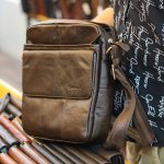 Túi đeo chéo nam Lano cao cấp da bò thật KT142