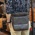 Túi đeo chéo nam Lano cao cấp da bò thật KT142