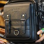 Túi đeo chéo nam xách tay da tổng hợp cao cấp Jre09
