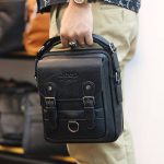 Túi đeo chéo nam xách tay da tổng hợp cao cấp Jre09