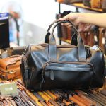 Túi trống du lịch nam Lano da bò thật cao cấp TT13
