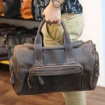 Túi trống du lịch nam Lano da bò thật cao cấp TT13