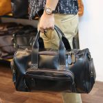 Túi trống du lịch nam Lano da bò thật cao cấp TT13