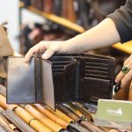 Ví da nam Lano cúc bấm thời trang gọn nhẹ VDN059 ngăn trong