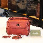 Túi da nữ mini cao cấp xách tay Handmade TXN020