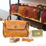 Túi da nữ mini cao cấp xách tay Handmade TXN020