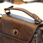 Túi da nữ mini cao cấp xách tay Handmade TXN020