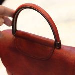Túi da nữ xách tay Handmade TXN028