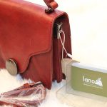 Túi xách nữ Lano khuy tròn da bò thật TXN029