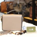 Túi xách nữ Lano thời trang da bò thật TXN034 mặt sau