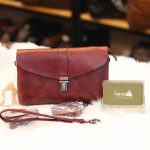 Túi Xách Nữ mini Lano đeo chéo cầm tay da bò thật TXN036