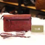 Túi Xách Nữ mini Lano đeo chéo cầm tay da bò thật TXN036