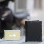 Ví da bò nam dạng đứng Lano thời trang tinh tế VDN065